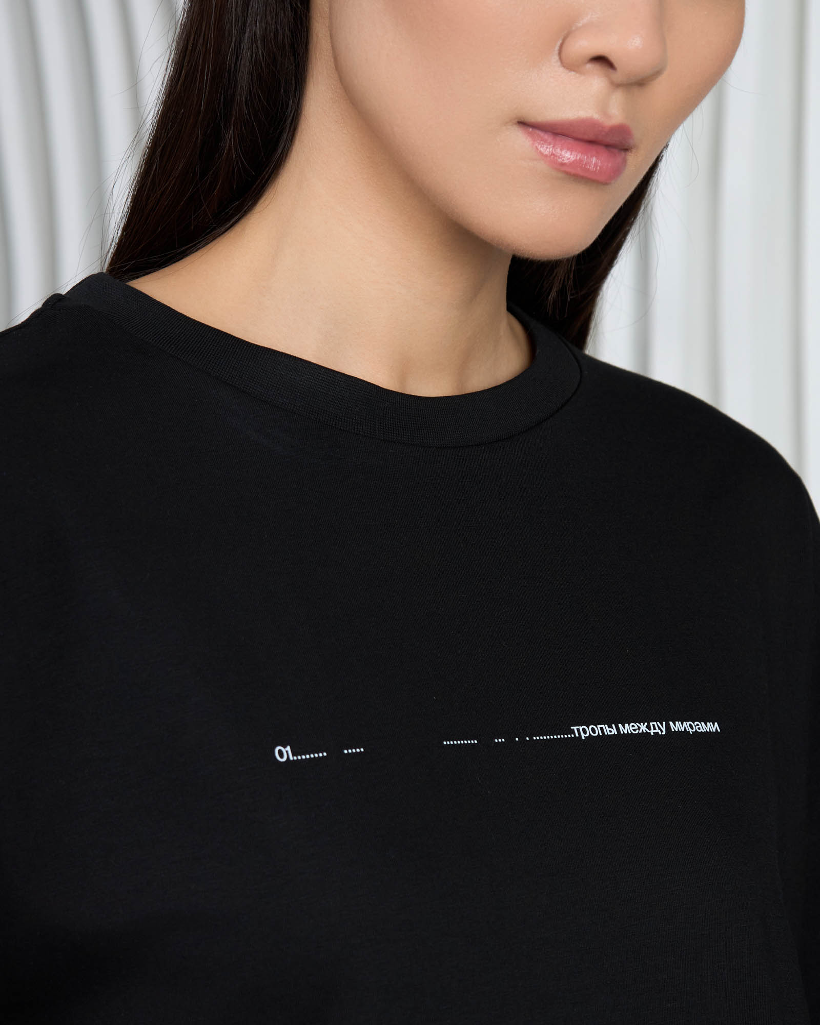 Футболка Oversize черный