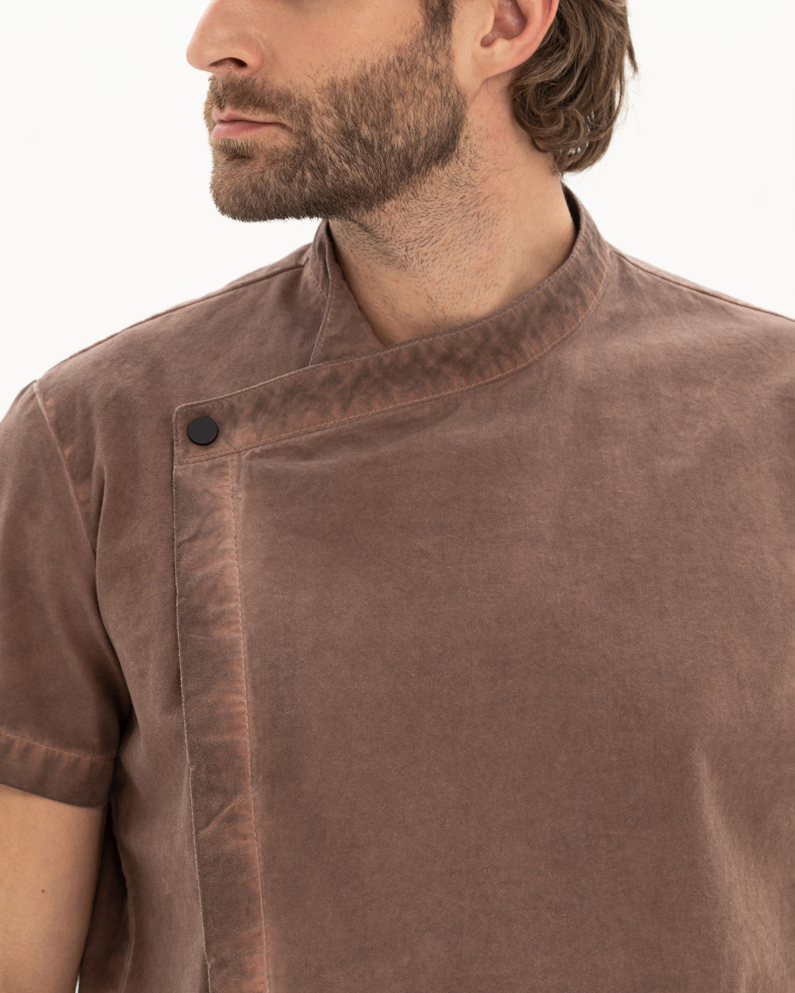 Куртка &quot;Will&quot;  коричневая повара с уникальным дизайном - фото 3