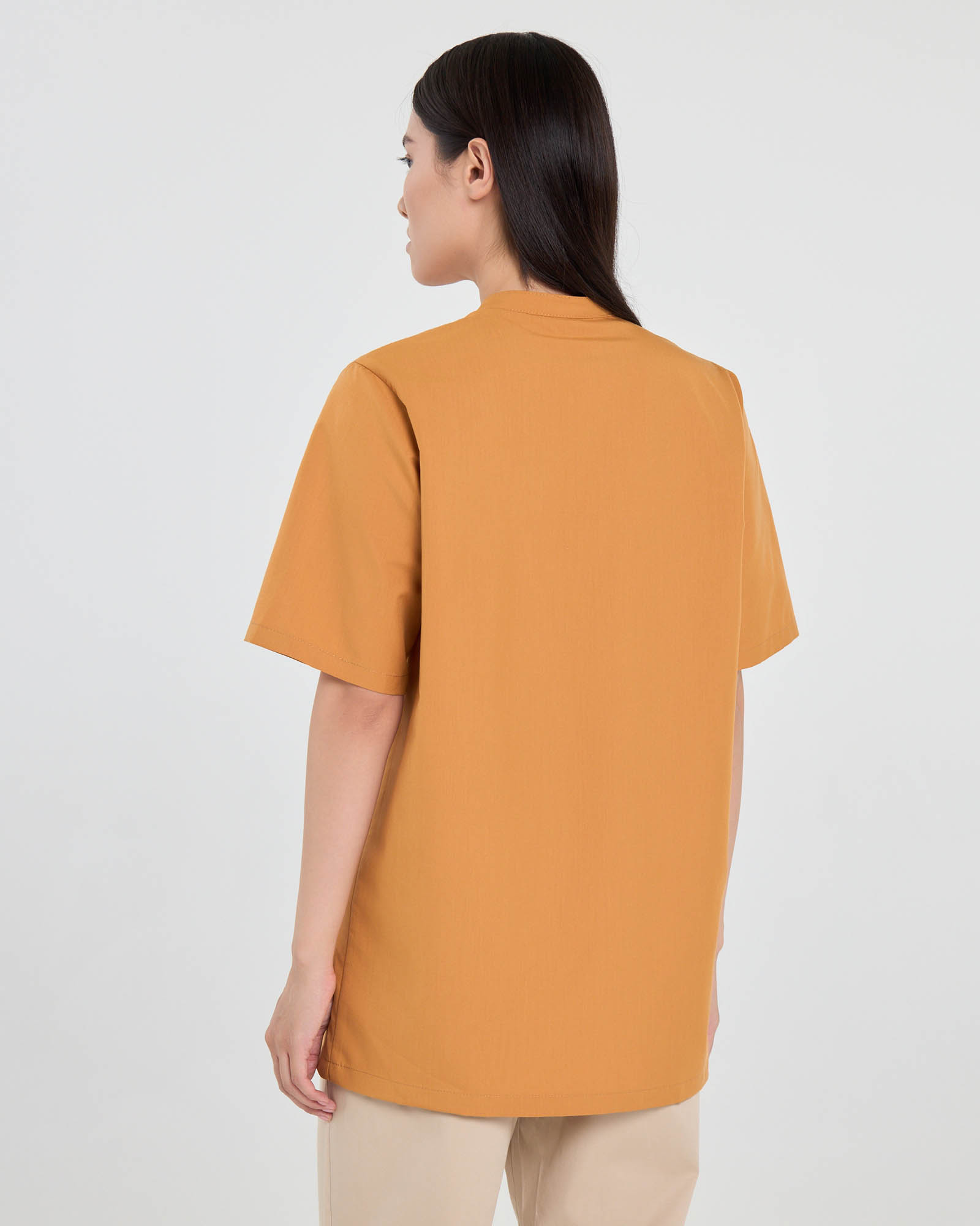 Рубашка Soft Line коричневая