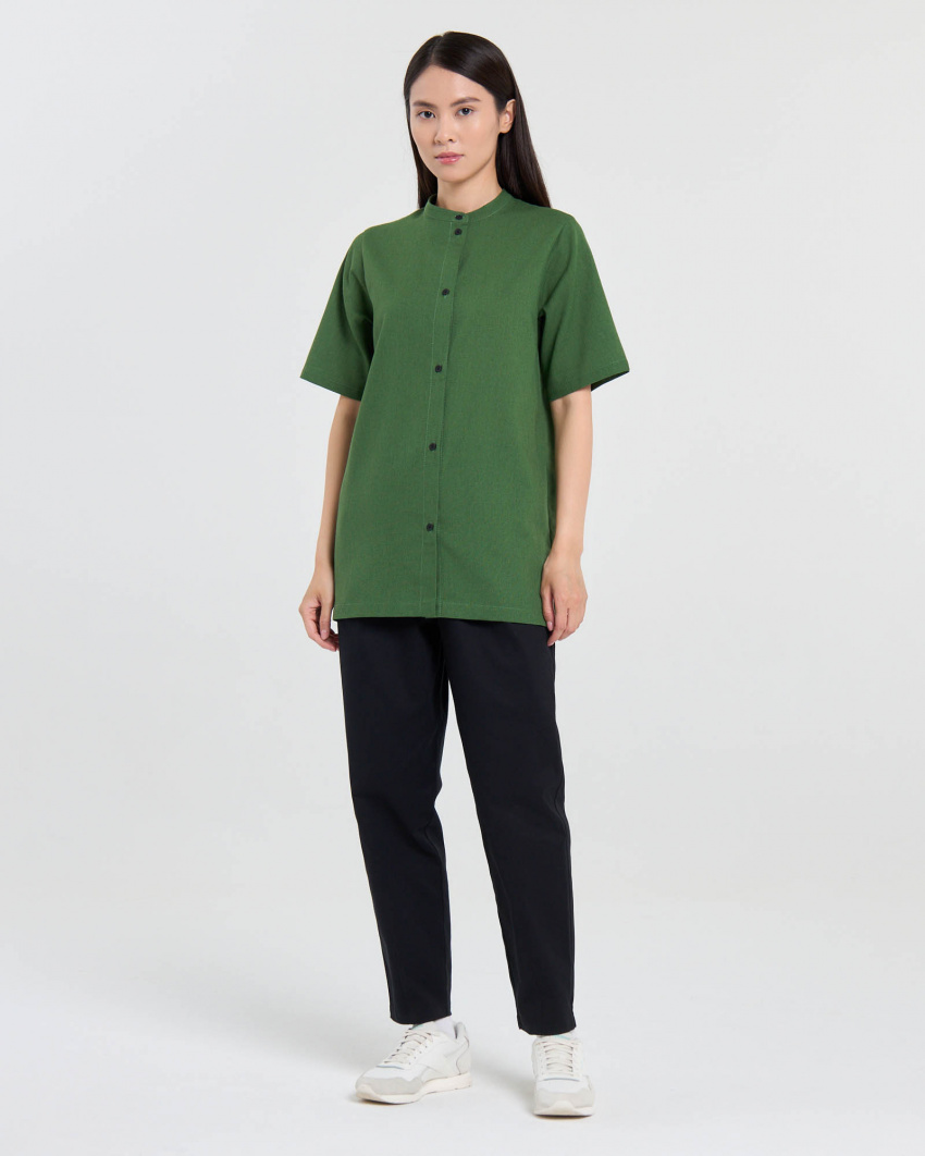 Рубашка Soft Line зеленая