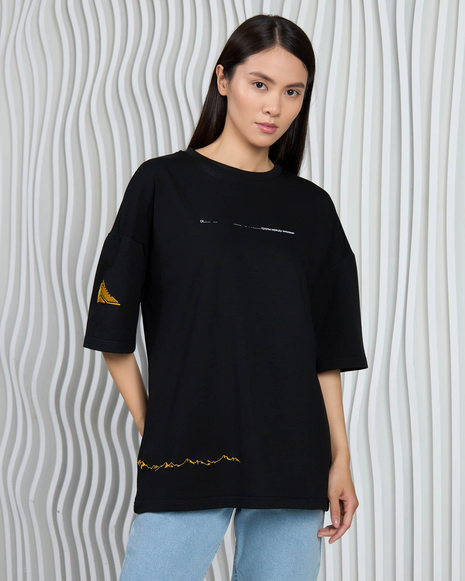 Футболка Oversize черный