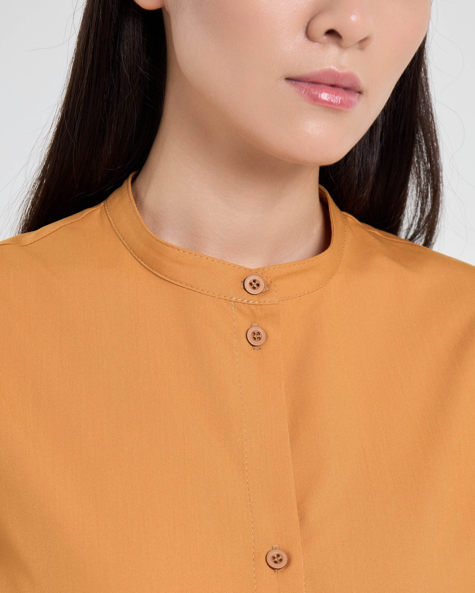 Рубашка Soft Line коричневая