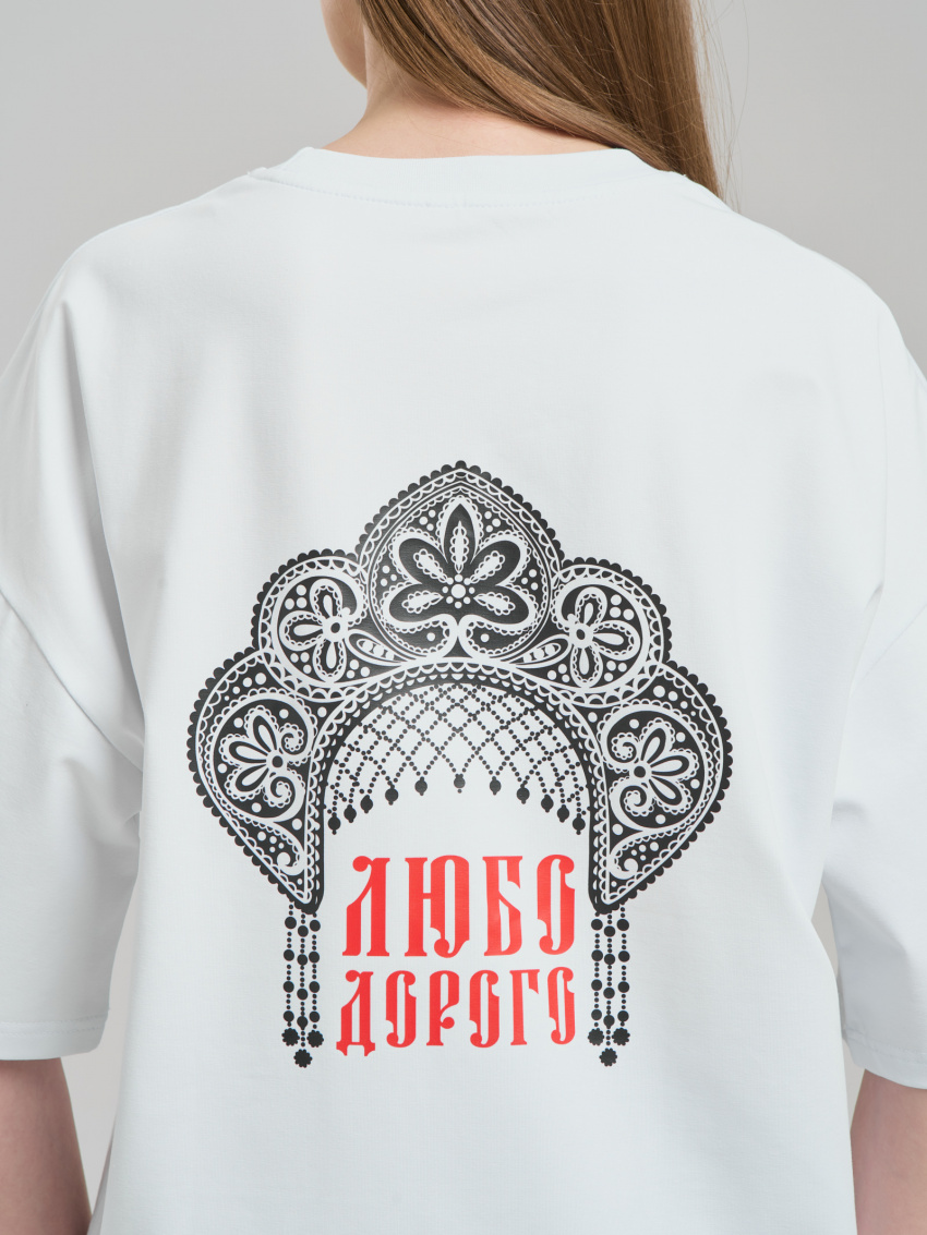 Футболка оверсайз «Любо-дорого 2.0