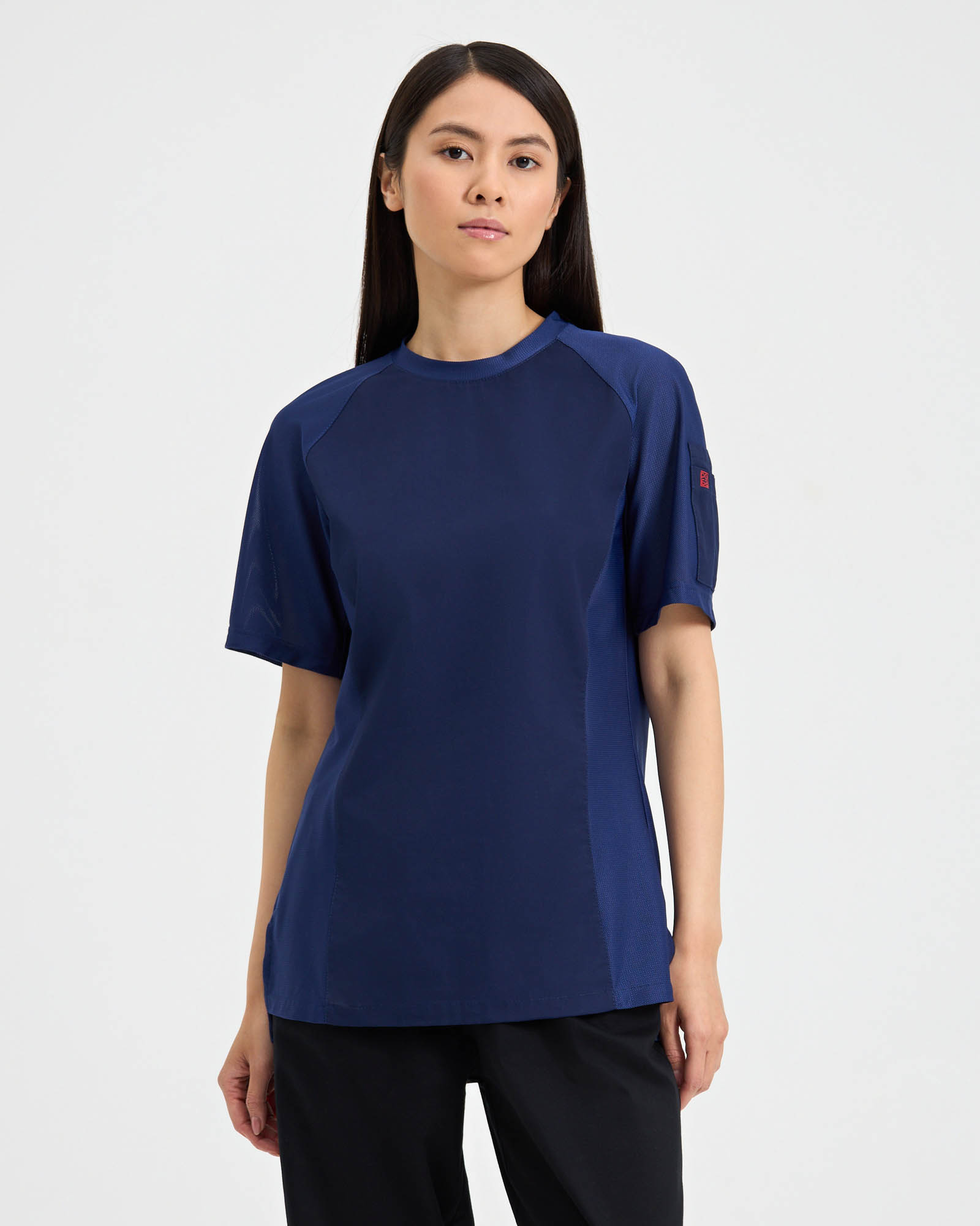 Футболка поварская AURA синяя