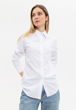 Рубашка женская, белого цвета - фото 4