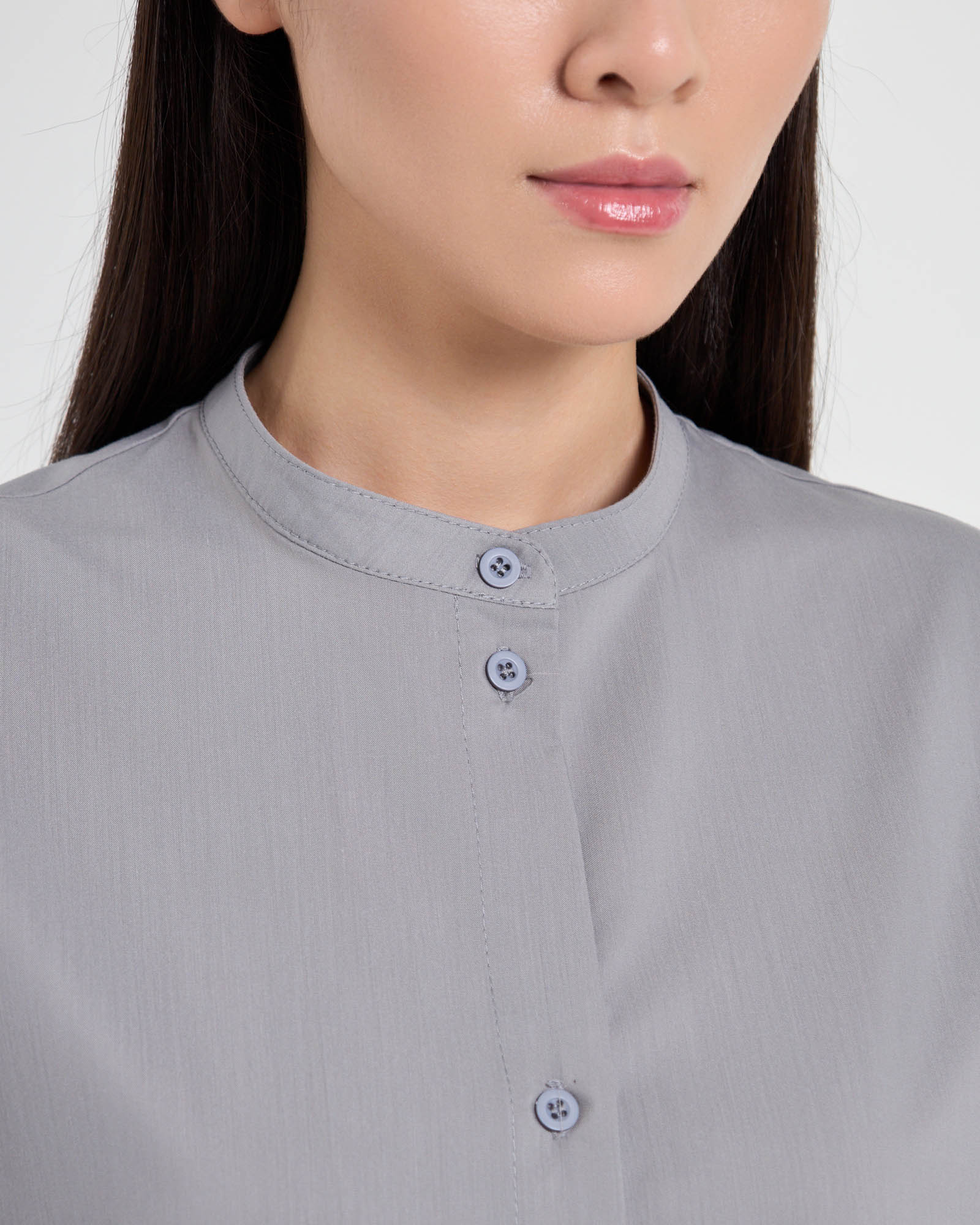 Рубашка Soft Line серая