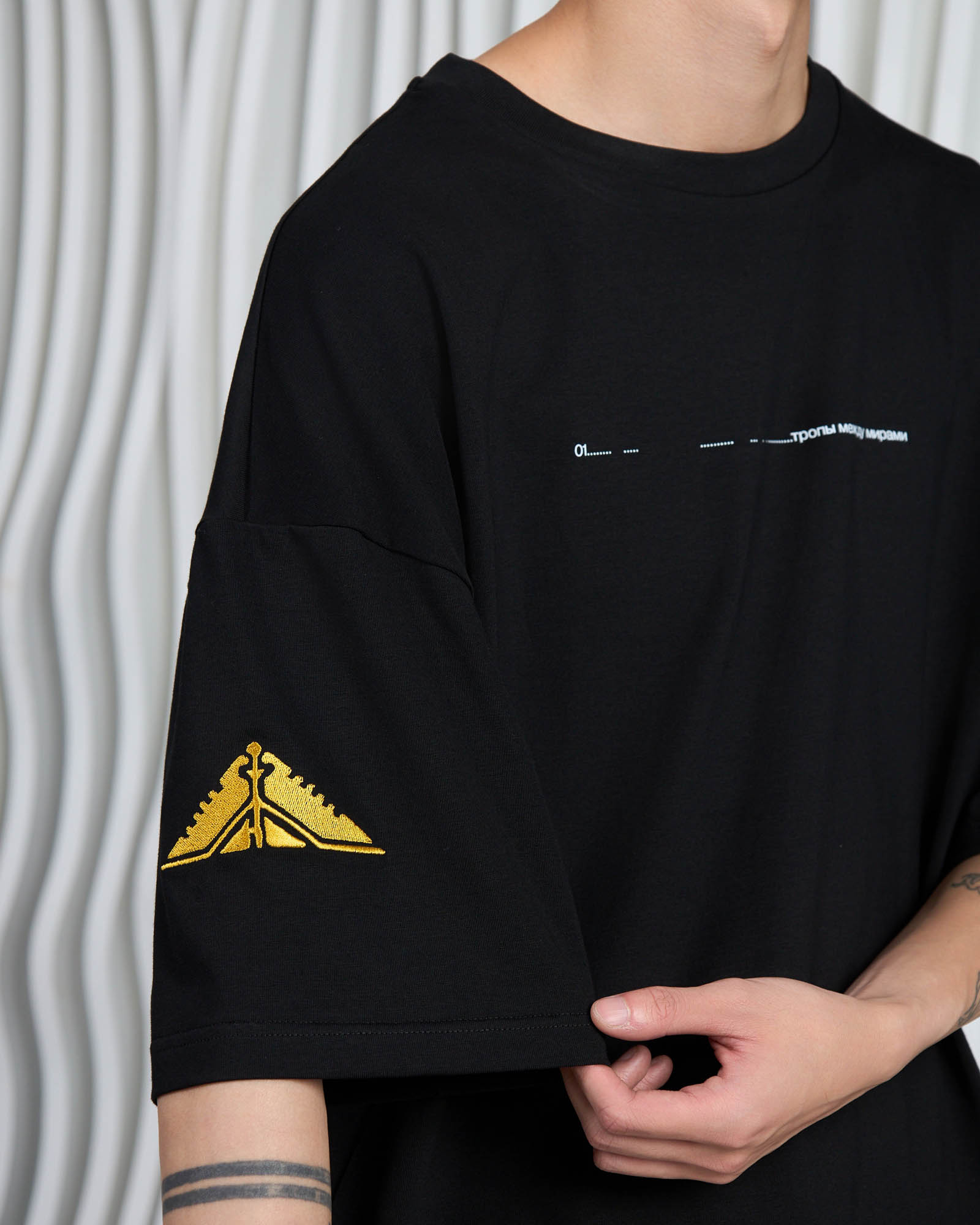 Футболка Oversize черный