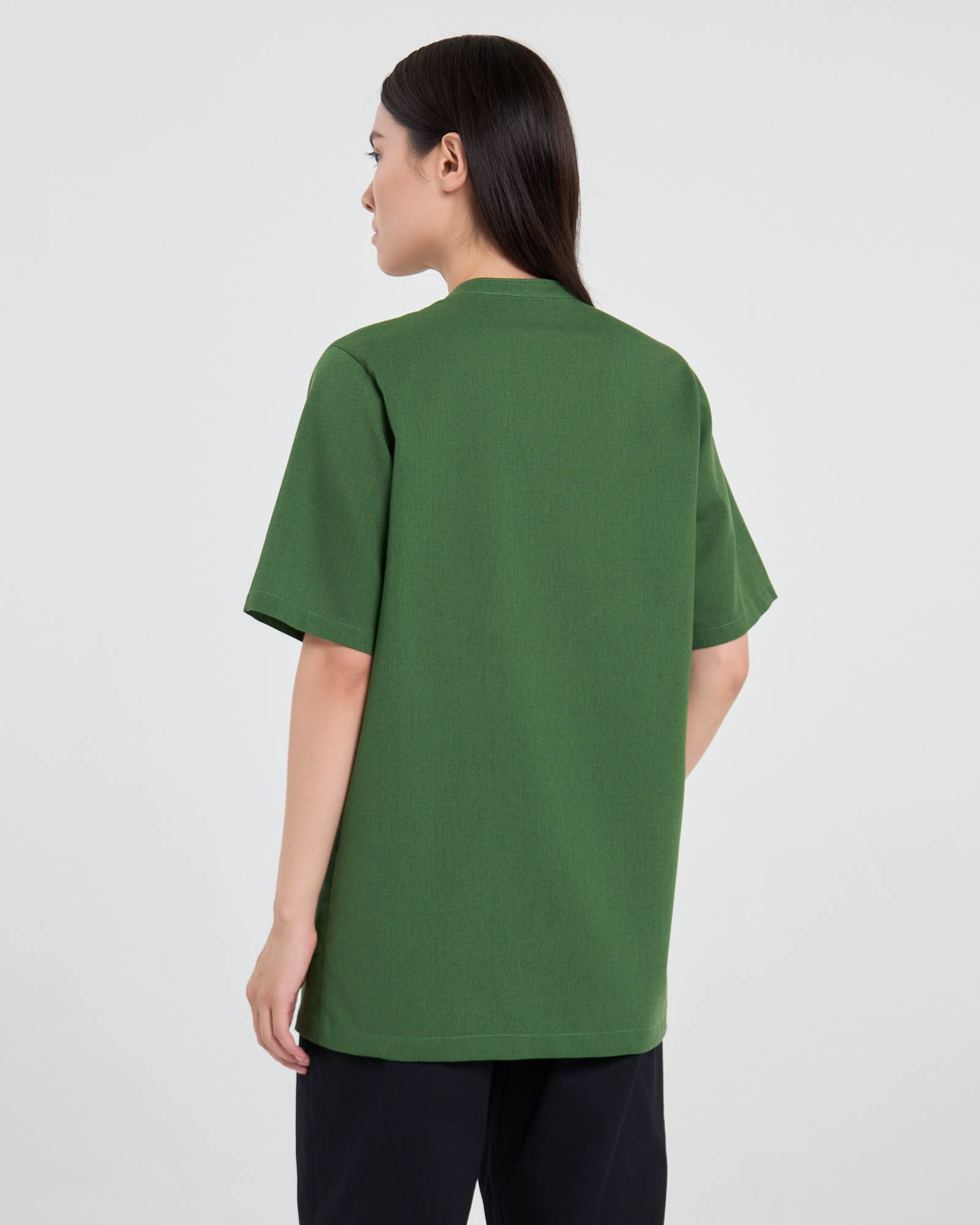 Рубашка Soft Line зеленая