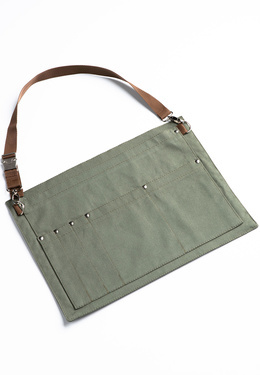 Фартук-сумка для официанта (зеленый) - фото 2