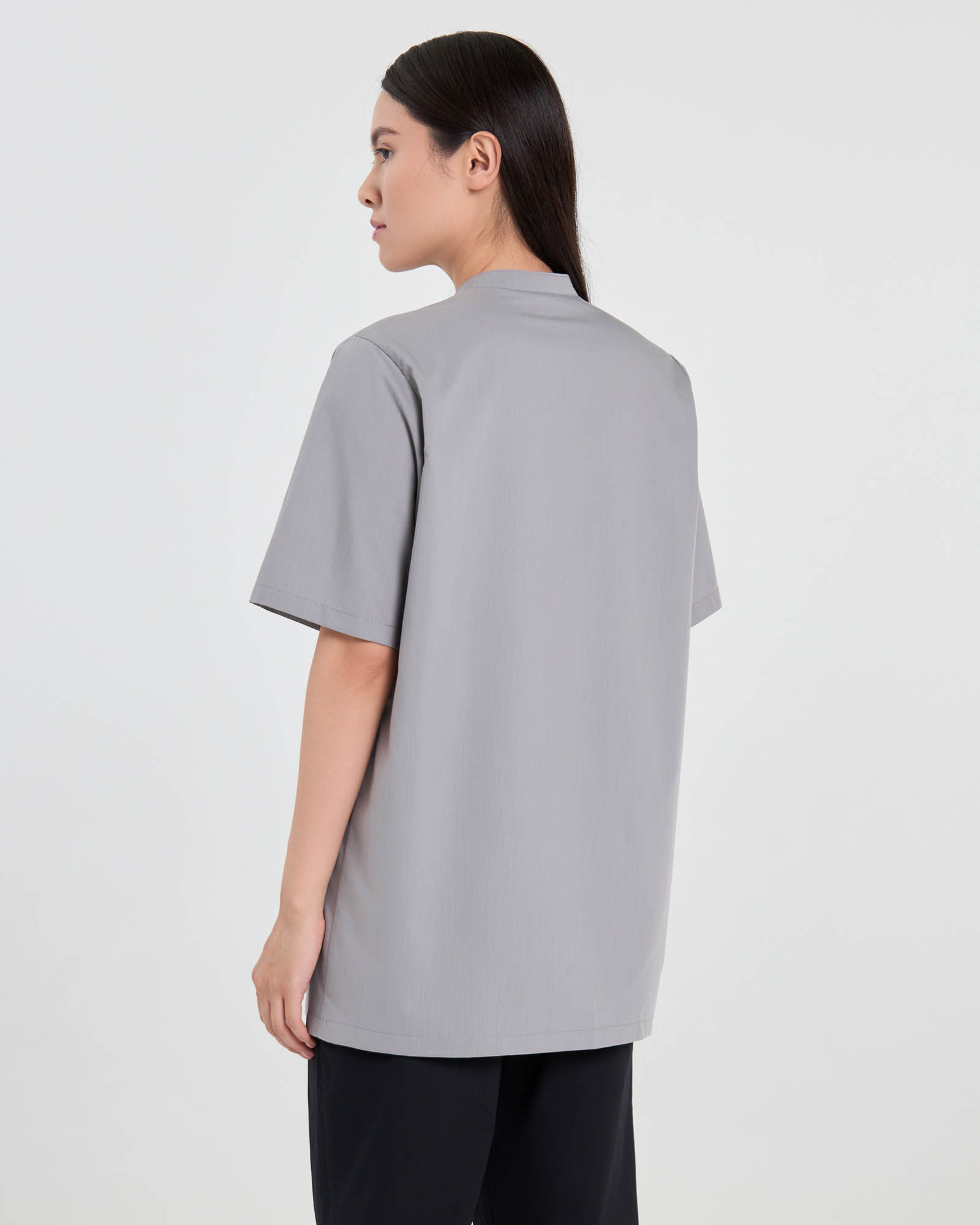 Рубашка Soft Line серая